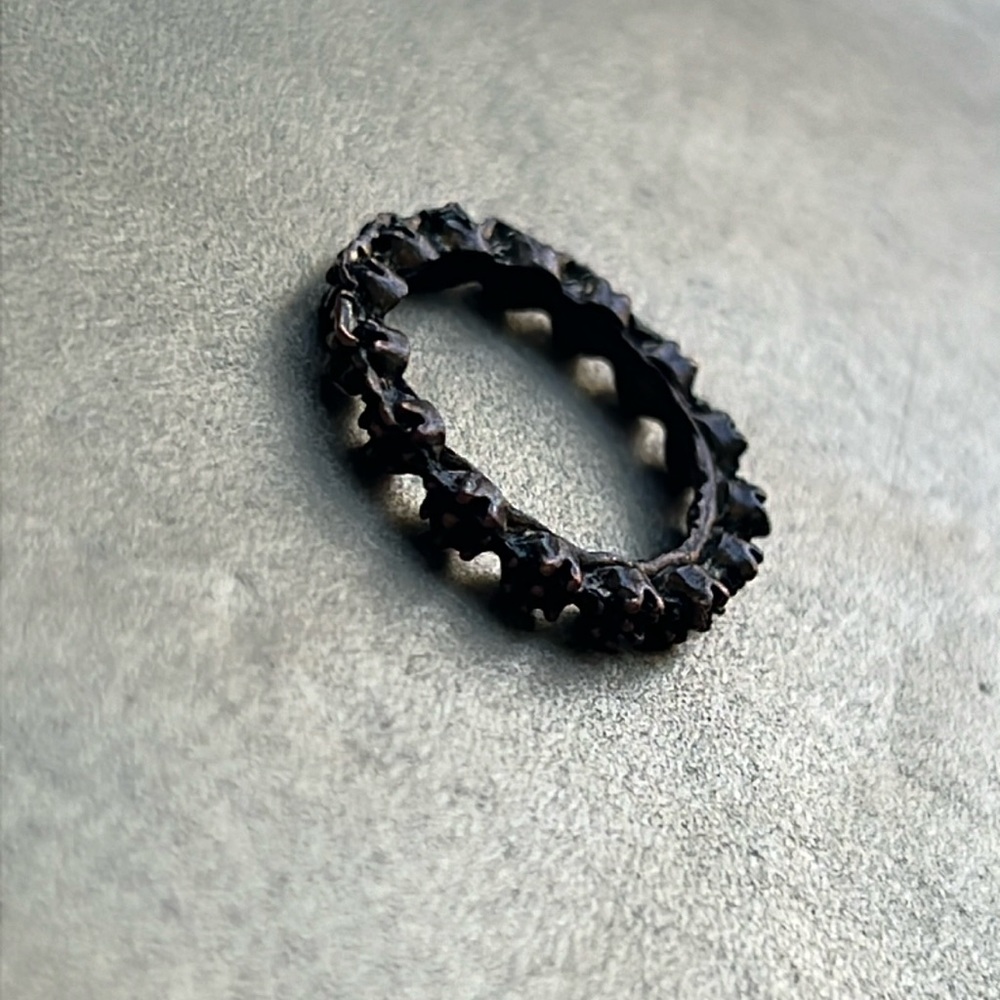 Ring antique inspired 1.5 diameter
